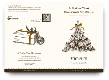 Tom Yum Christmas Menu